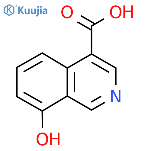 8-Hydroxyisoquinoline-4-carboxylic acid structure