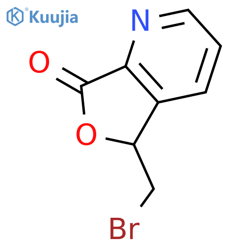 Furo[3,4-b]pyridin-7(5H)-one, 5-(bromomethyl)- structure