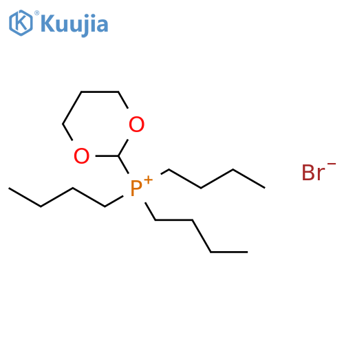 PHOSPHONIUM, TRIBUTYL-1,3-DIOXAN-2-YL-, BROMIDE structure