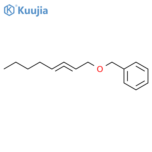 BENZENE, [(2,3-OCTADIENYLOXY)METHYL]- structure