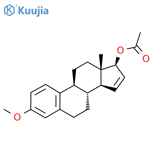 Estra-1,3,5(10),15-tetraen-17beta-ol, 3-methoxy-, acetate structure