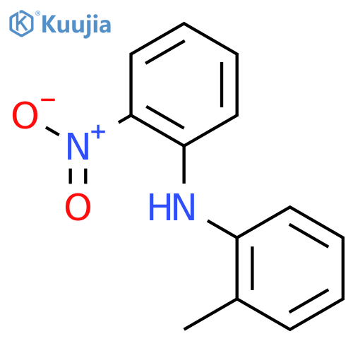 Benzenamine, 2-methyl-N-(2-nitrophenyl)- structure