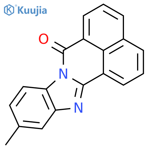 7H-Benzimidazo[2,1-a]benz[de]isoquinolin-7-one, 11-methyl- structure