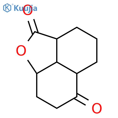 Octahydro-2h-naphtho[1,8-bc]furan-2,6(2ah)-dione structure