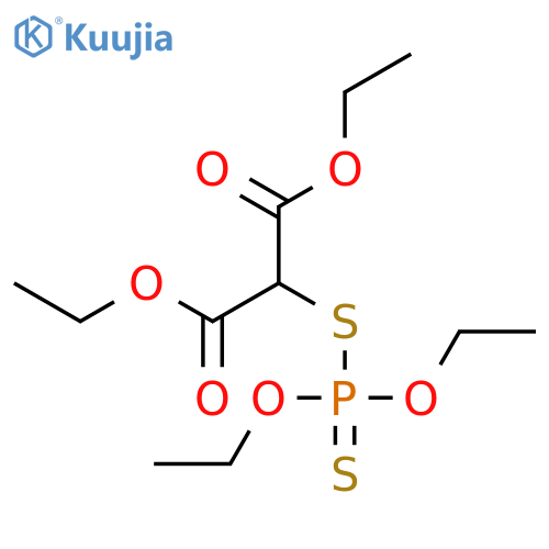 diethyl [(diethoxyphosphorothioyl)sulfanyl]propanedioate structure