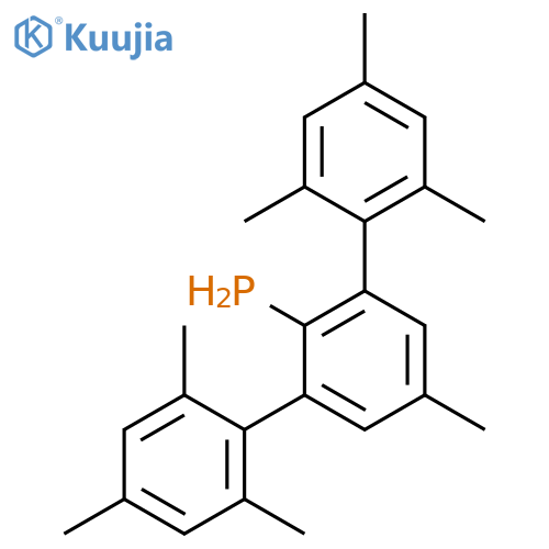 Phosphine, (2,2'',4,4'',5',6,6''-heptamethyl[1,1':3',1''-terphenyl]-2'-yl)- structure