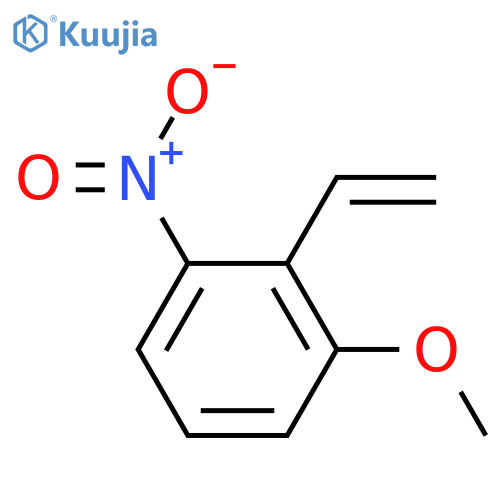 Benzene, 2-ethenyl-1-methoxy-3-nitro- structure