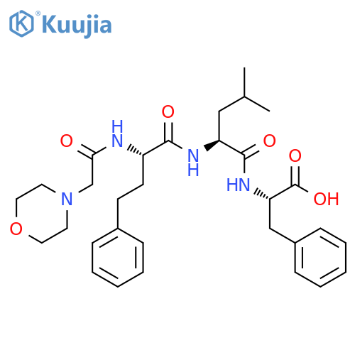 Lithium (S)-2-((S)-4-Methyl-2-((S)-2-(2-morpholinoacetamido)-4-phenylbutanamido)pentanamido)-3-phenylpropanoate structure