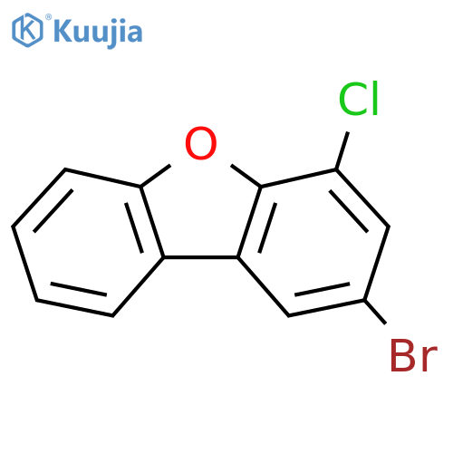 2-Bromo-4-chlorodibenzo[b,d]furan structure