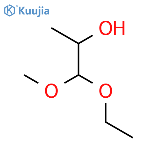 2-Propanol, 1-ethoxy-1-methoxy- structure