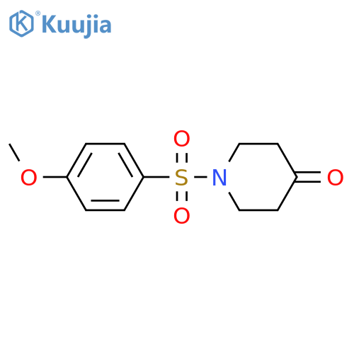 1-(4-Methoxybenzenesulfonyl)piperidin-4-one structure