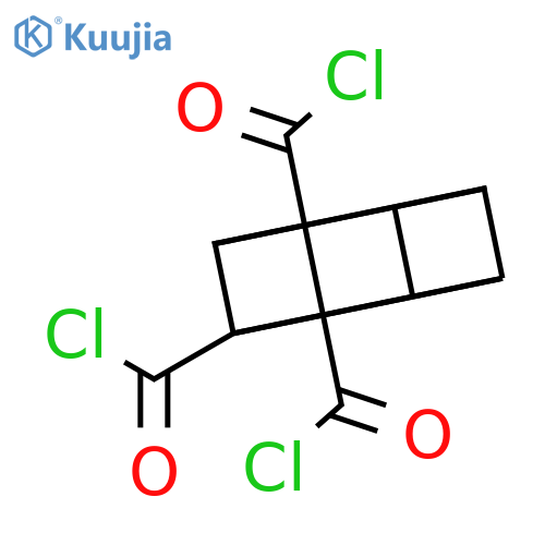 Pentacyclo[4.2.0.02,5.03,8.04,7]octane-1,2,3-tricarbonyl trichloride structure