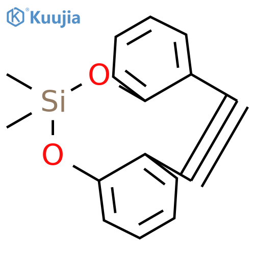 Dibenzo[d,h][1,3,2]dioxasilonin, 12,13-didehydro-6,6-dimethyl- structure