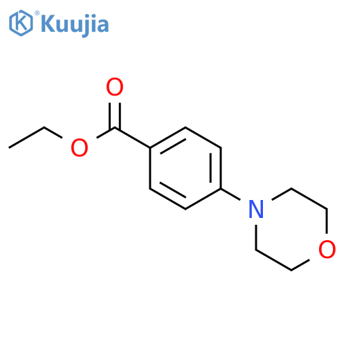 ethyl 4-(morpholin-4-yl)benzoate structure