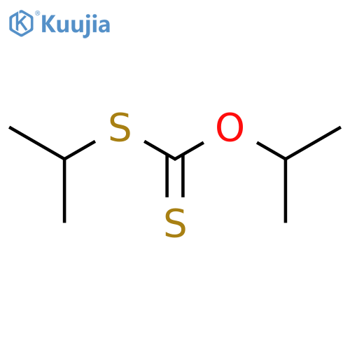 Carbonodithioic acid O,S-diisopropyl ester structure