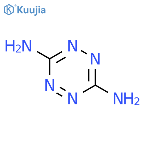 1,2,4,5-Tetrazine-3,6-diamine structure