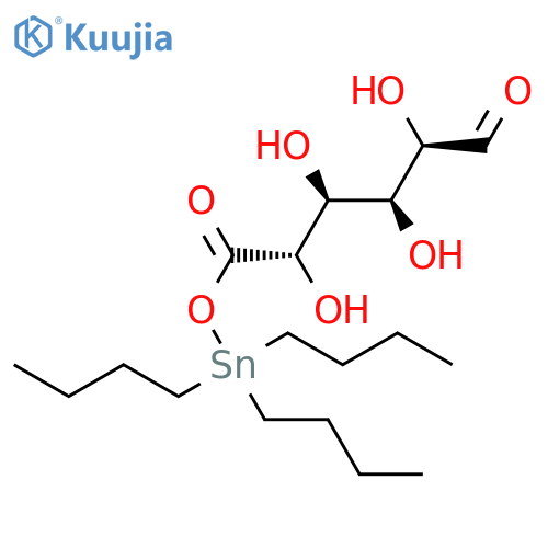 Stannane, tributyl(D-glucuronoyloxy)- structure