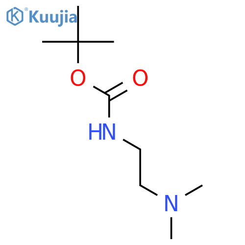 N,N-Dimethyl-N’-(t-butoxycarbonyl)ethylene Diamine structure