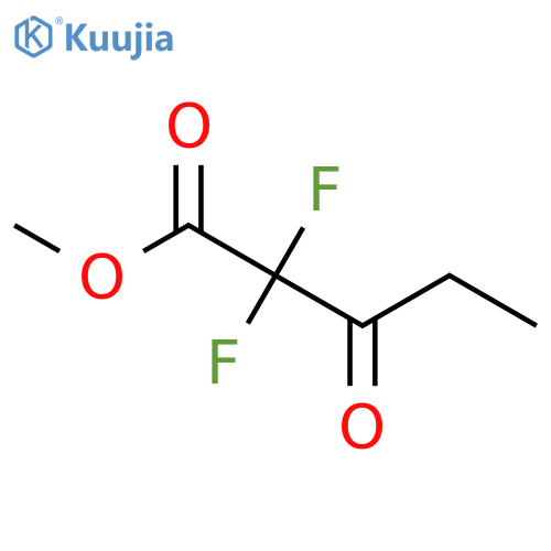 Methyl 2,2-difluoro-3-oxopentanoate structure