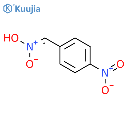 Benzene, 1-nitro-4-(aci-nitromethyl)- structure