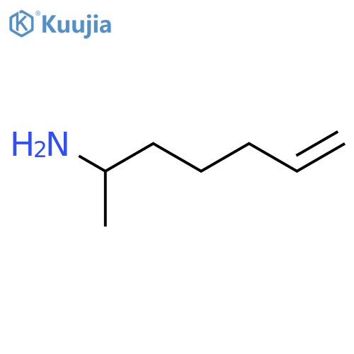 hept-6-en-2-amine structure