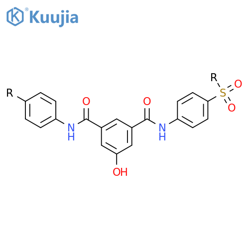 Poly[sulfonyl-1,4-phenyleneiminocarbonyl(5-hydroxy-1,3-phenylene)carbonylimino-1,4-phenylene] structure