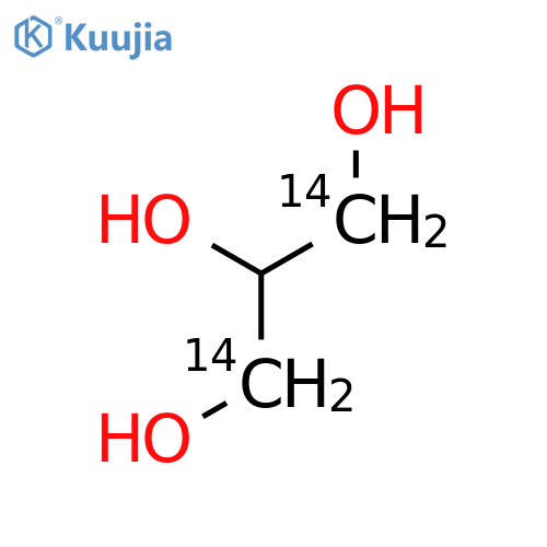 1,2,3-Propanetriol-1-14C,(S)- (9CI) structure