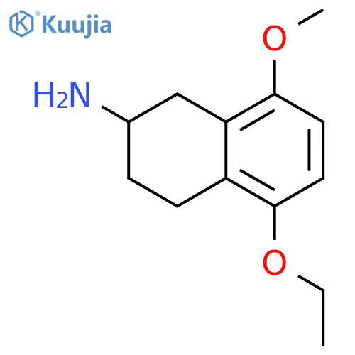 2-Naphthalenamine, 5-ethoxy-1,2,3,4-tetrahydro-8-methoxy- structure