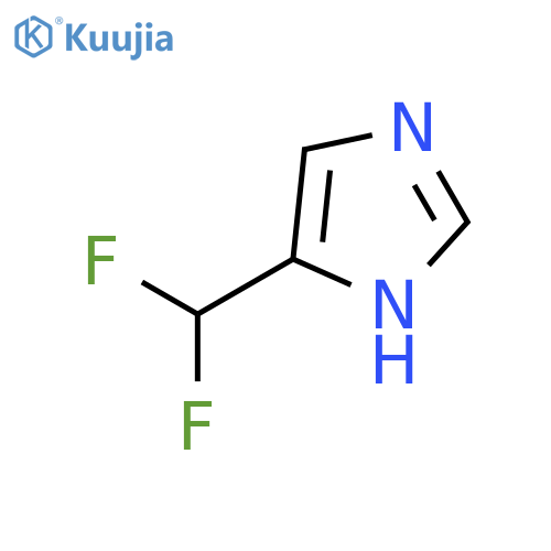 4-(difluoromethyl)-1H-imidazole structure