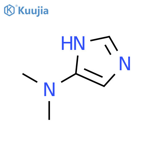 1H-Imidazol-4-amine, N,N-dimethyl- structure