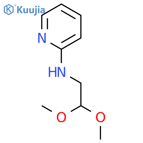 2-Pyridinamine, N-(2,2-dimethoxyethyl)- structure