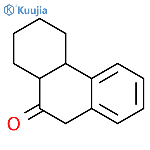 9(5H)-Phenanthrenone,4b,6,7,8,8a,10-hexahydro-, cis- (9CI) structure