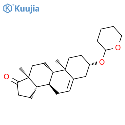 (3S,8R,9S,10R,13S,14S)-10,13-dimethyl-3-(oxan-2-yloxy)-1,2,3,4,7,8,9,11,12,14,15,16-dodecahydrocyclopenta[a]phenanthren-17-one structure