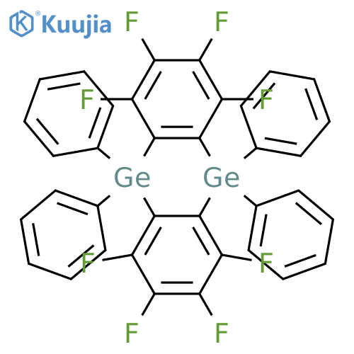 1,2,3,4,6,7,8,9-Octafluoro-5,5,10,10-tetraphenylbenzo[b][1,4]benzodigermine structure