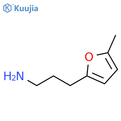3-(5-methylfuran-2-yl)propan-1-amine structure