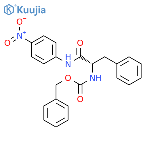 Z-L-Phe-pNA structure