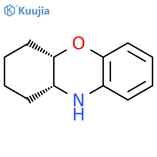 1H-Phenoxazine, 2,3,4,4a,10,10a-hexahydro-, cis- structure