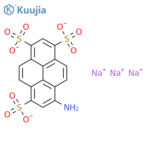 8-Aminopyrene-1,3,6-trisulfonic Acid Trisodium Salt structure