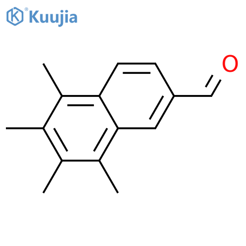 2-Naphthalenecarboxaldehyde, 5,6,7,8-tetramethyl- structure