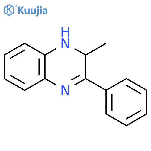 2-Methyl-3-phenyl-2H-quinoxaline structure