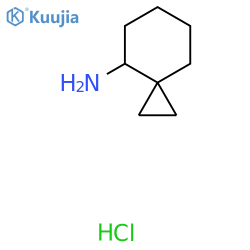 Spiro2.5oct-4-ylamine hydrochloride structure