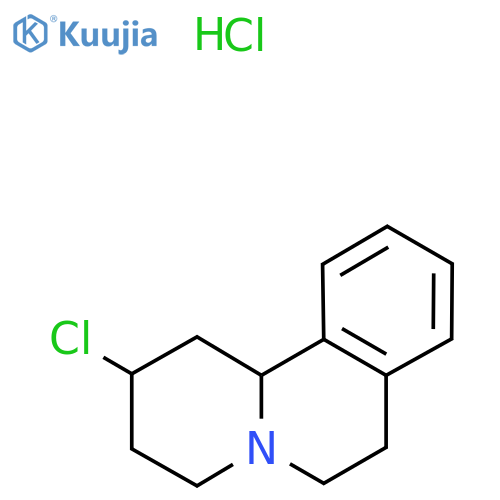 2-Chloro-1,3,4,6,7,11b-Hexahydro-2h-Pyrido2,1-Aisoquinoline Hydrochloride structure