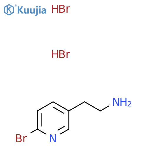 2-(6-Bromo-pyridin-3-yl)-ethylamine dihydrobromide structure