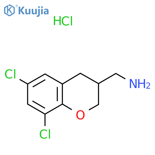 (6,8-Dichloro-Chroman-3-Yl)-Methylamine Hydrochloride structure