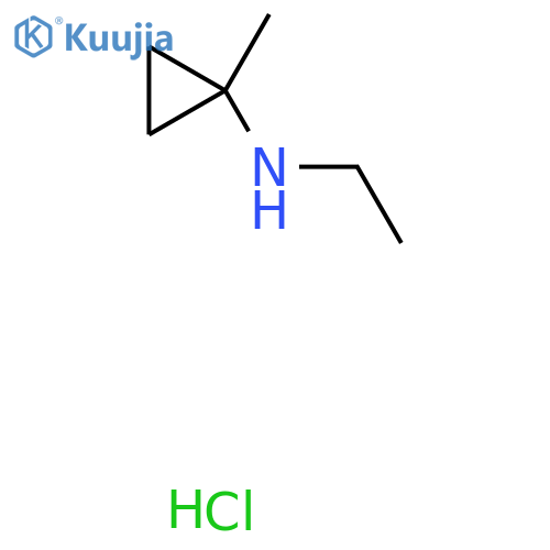 Ethyl-(1-methyl-cyclopropyl)-amine hydrochloride structure