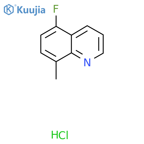 5-Fluoro-8-methyl-quinoline hydrochloride structure