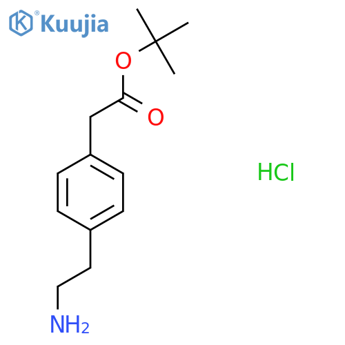 Tert-Butyl 4-(2-Amino-Ethyl)-Phenyl-Acetate Hydrochloride structure