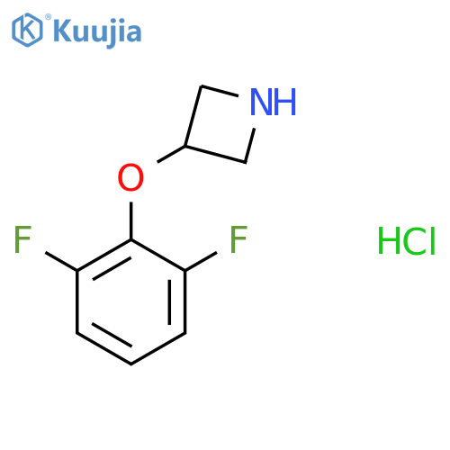 3-(2,6-Difluoro-phenoxy)-azetidine hydrochloride structure