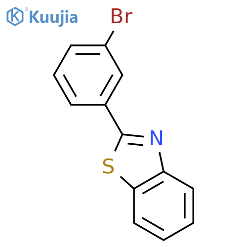 2-(3-Bromophenyl)benzodthiazole structure