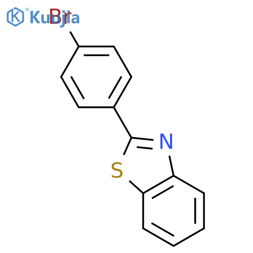 2-(4-Bromophenyl)benzothiazole structure